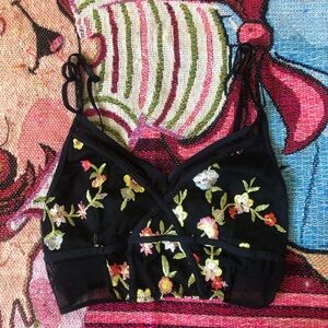 Floral Bralette XL